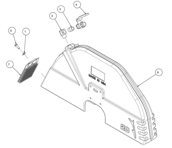 Part Location Diagram of 152567 MK Diamond Assy, Blade Grd, 14-Inch 172449